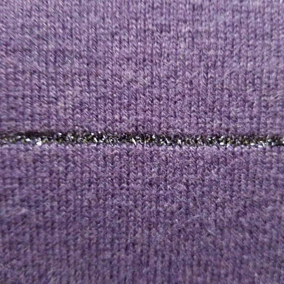 American Eagle cardigan Small metallic stripe knit button front sweater - Picture 10 of 12